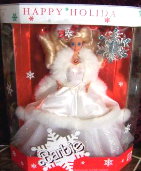 Happy Holiday Barbie  on Hallmark Released The 1989 Holiday Barbie Ornament In 1997 As A