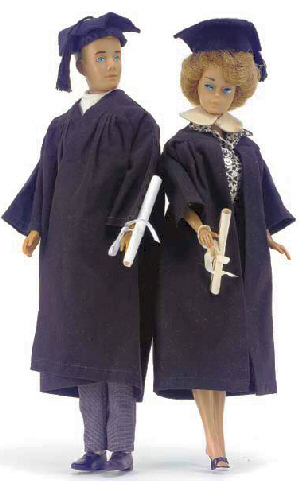 Vintage Barbie and Ken Graduation Vintage Barbie Graduation 945 19631964 