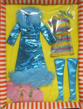 barbie midi maxi doll clothes mini guide 1970 1799 mod lame dolls sooo coat barbies outfit