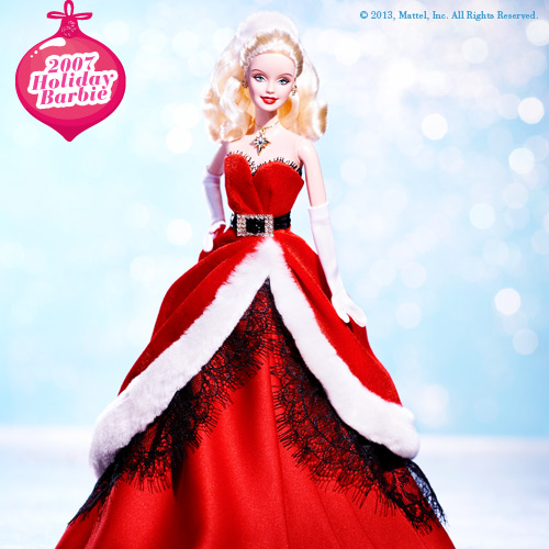 Holiday Barbie 2007