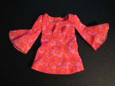 Mods Fashion History on Barbie Identification  Mod Hot Pink And Orange Top   Mini Dress  Pj