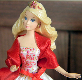 2010 Holiday Barbie Doll