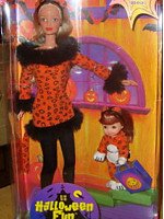 Halloween Fun Barbie & Kelly Set 