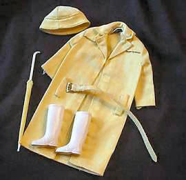 Vintage Yellow Raincoat 118