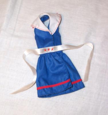 nautical barbie dress