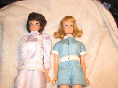 My mom's barbie dolls