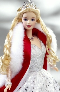 RARE 2001 Special Edition, Holiday Celebration Barbie SHE IS SIMPLY 