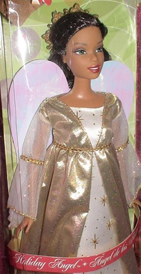holiday angel barbie