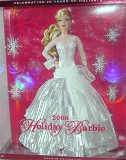 2008 holiday barbie