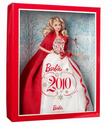 2010 Holiday Barbie Doll