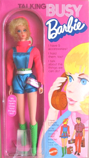 talking barbie doll