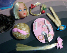 barbie hair fair