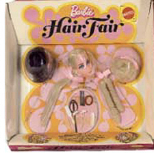 barbie hair fair set