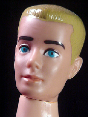 Vintage Ken Doll With Painted Hair