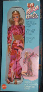 barbie in action