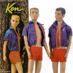 1961 Ken Doll With Flocked Hair