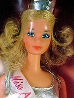 Quick Curl Miss America Barbie Doll