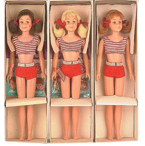 Vintage Skooter Doll - Straight Legs