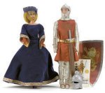Vintage Barbie Guinevere and King Arthur