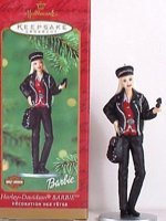 2000 Harley Davidson Barbie Ornament