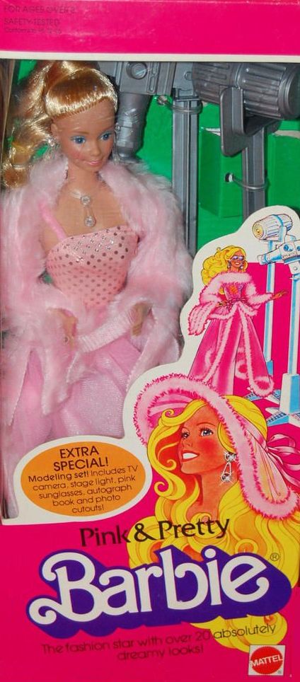 1981 Barbie Dolls Pink And Pretty DDS
