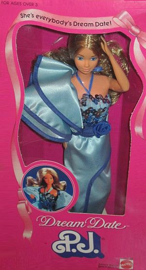 1982 Barbie Dolls Dream Date PJ