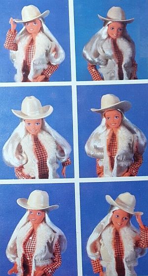 1982 Barbie Dolls Horse Lovin' Photo Cards