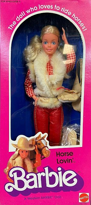 1982 Barbie Dolls Horse Lovin'