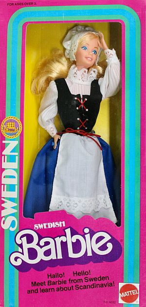 1982 Barbie Dolls Swedish