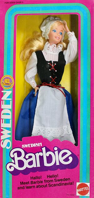 1982 Barbie Dolls Swedish