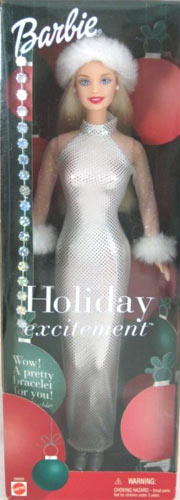 2001 Holiday Excitement Barbie