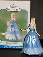 2003 Birthday Wishes Barbie #3 Ornament
