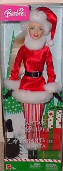 2004 Santa's Helper Barbie