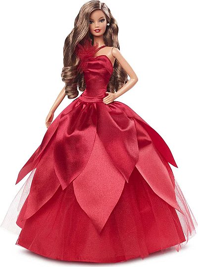 2022 Holiday Barbie Brunette