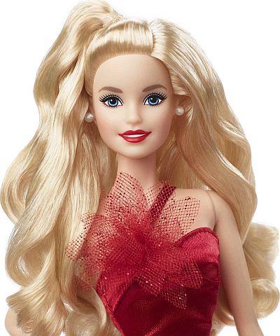2022 Holiday Barbie Face