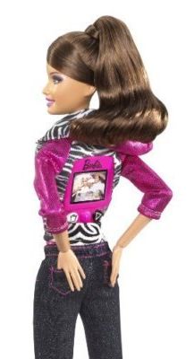 2023 Barbie Movie Dolls Video Girl Brunette Back