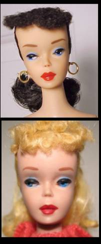 Ponytail Barbie 3, 4 and 5 Vintage Barbie Doll