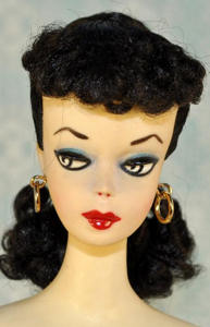 #1 Brunette Ponytail Barbie 1959