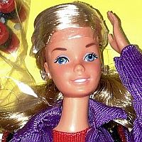 80s Barbie Dolls Roller Skating