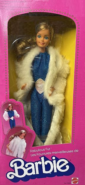 Barbie 1983 Fabulous Fur Foreign Release Barbie 1983 Fabulous Fur Foreign Release