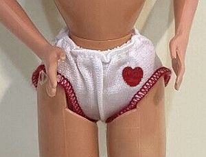 Barbie 1983 Loving You Panties
