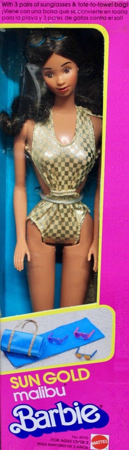 Barbie 1983 Sun Gold Malibu Hispanic