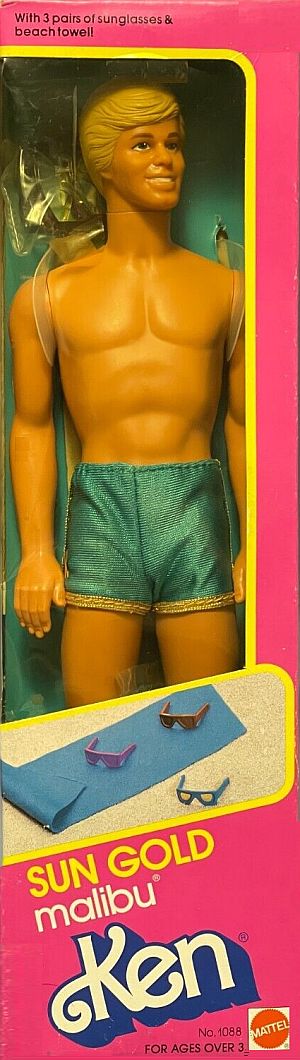 Barbie 1983 Sun Gold Malibu Ken 4