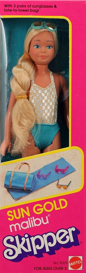 Barbie 1983 Sun Gold Malibu Skipper