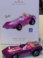 Barbie Star’ Vette Ornament