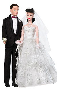 barbie wedding dress vintage