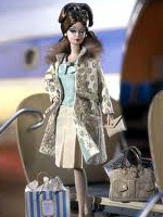Continental Holiday Barbie Giftset
