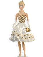 Country Club Dance Barbie Ornament