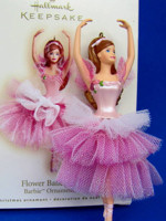 Flower Ballerina Barbie Ornament