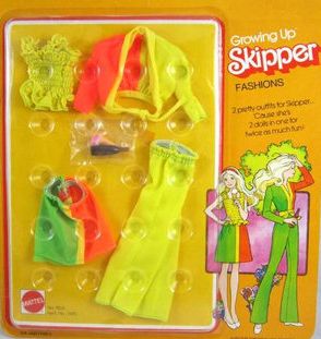 Mattel Growing up Skipper Doll 